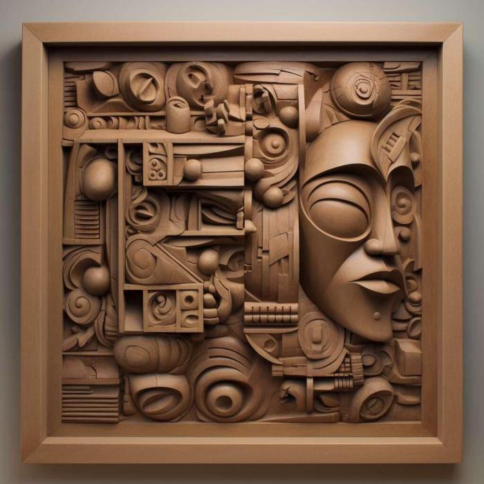 نموذج ثلاثي الأبعاد لآلة CNC 3D Art 